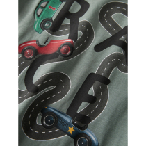 NAME IT T-shirt Voto Green Milieu Race